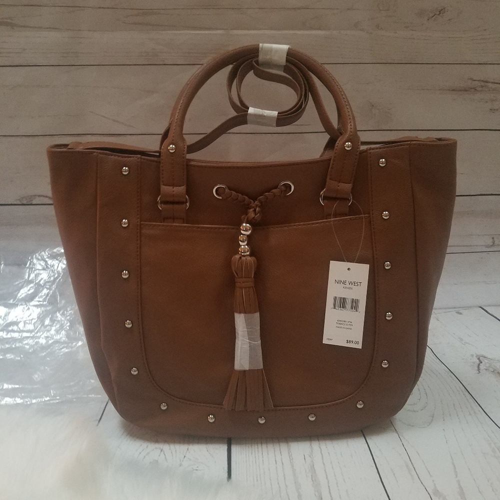 NWT Nine West Large Bag Purse $90